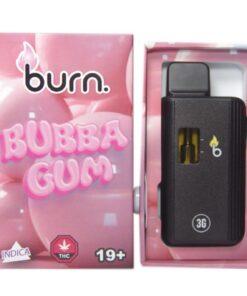 Burn – Bubba Gum (Indica) – 3 g Disposable Vape