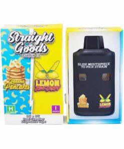 Straight Goods 6G Disposable Pen - Banana Pancakes (Hybrid) x Lemon Rock Candy (Indica)