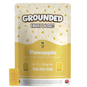 Grounded 500mg THC Brick - Pineapple