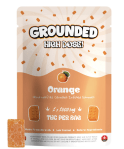 Grounded 500mg THC Brick - Cherry