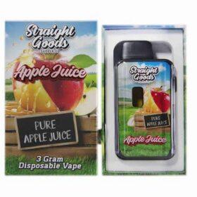 Straight Goods 3g Disposable Vape - Apple Juice (Hybrid)