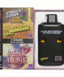 Straight Goods 6G Dual Chamber Vape - Dabbalicious + Pink Rose