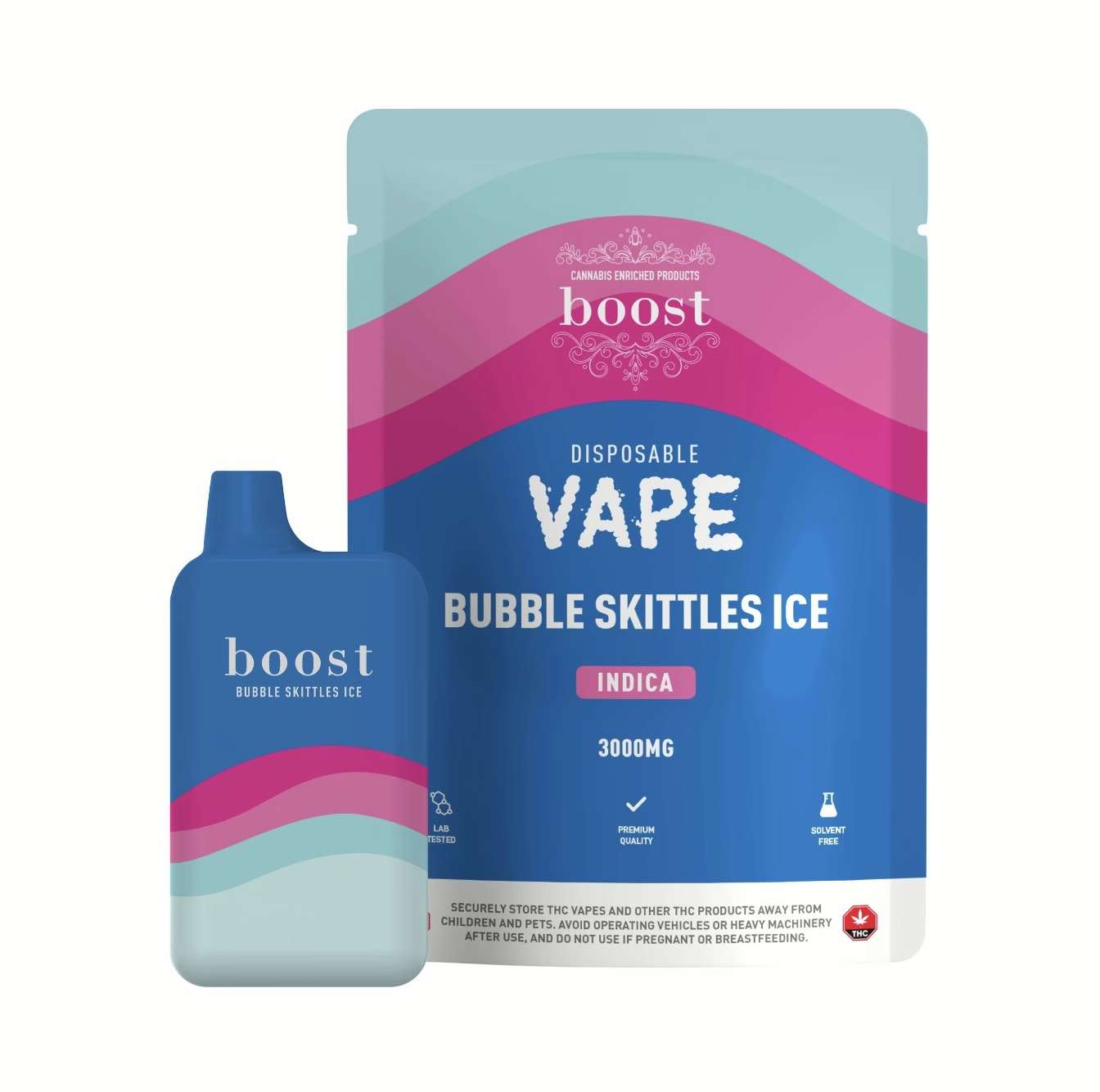 Boost 3G Disposable Vape - Bubble Skittles Ice
