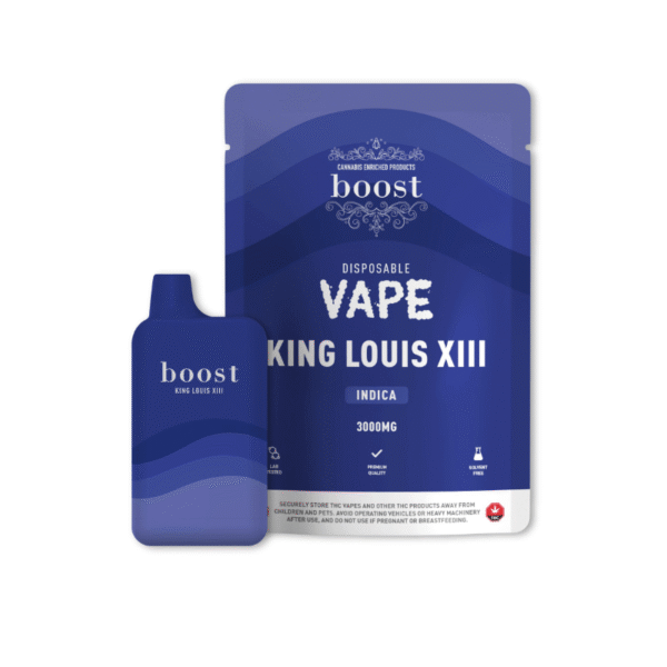 Boost 3G Disposable Vape - King Louis XIII