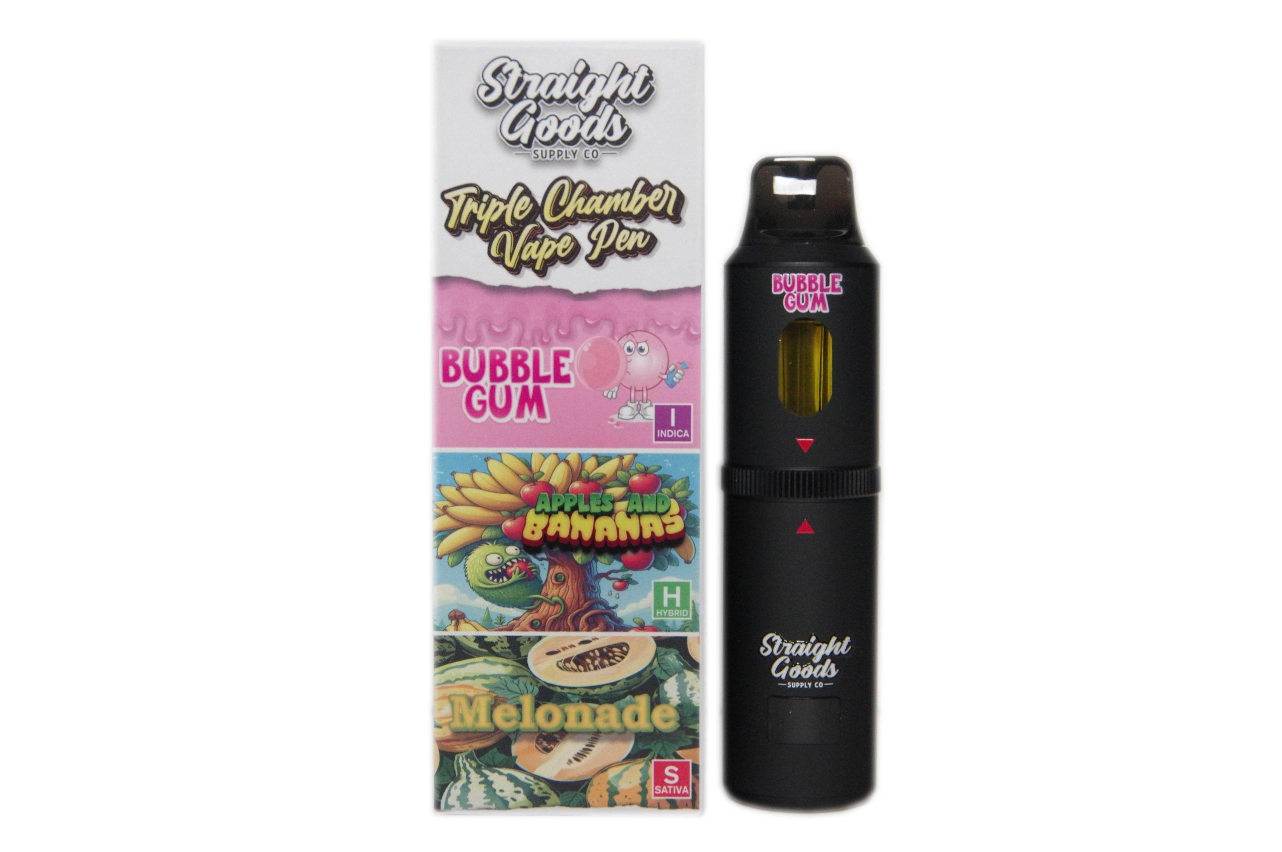 Prime Buds Bubble Gum + Apples and Banana + Melonade