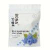 Bonafide Blue Raspberry Space Stars 1000mg package featuring vibrant blue raspberries and star graphics, ideal for cannabis enthusiasts.