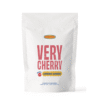 Prime Buds – Sour Very Cherry Gummies 500mg package featuring bold text and cannabis gummy details for same-day delivery.