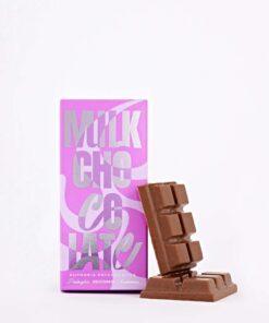 Euphoria Psychedelics Milk Chocolate 3000mg packaging with a chocolate bar displayed, ideal for cannabis enthusiasts in Abbotsford.