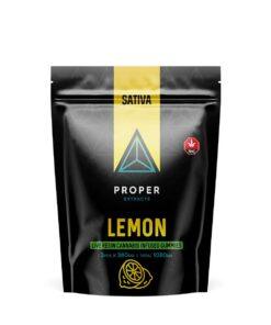 Proper Extracts 1080mg Live Resin Gummies Lemon Sativa