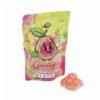 Sky High Edibles Guava Gummy 600mg THC bag with pink guava gummies