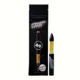Straight Goods 4G Dablicator Blueberry Yum distillate oil applicator with packaging