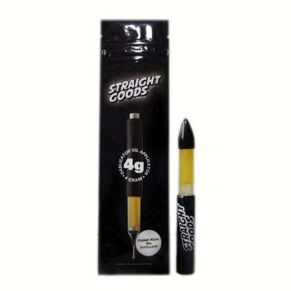 Straight Goods 4G Dablicator Cherry Kool Aid distillate oil applicator with packaging