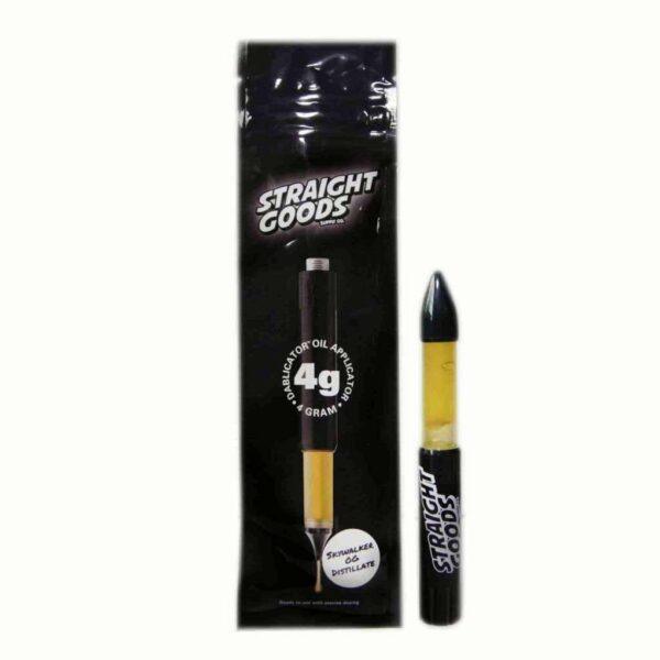 Straight Goods 4G Dablicator Skywalker OG distillate oil applicator with packaging