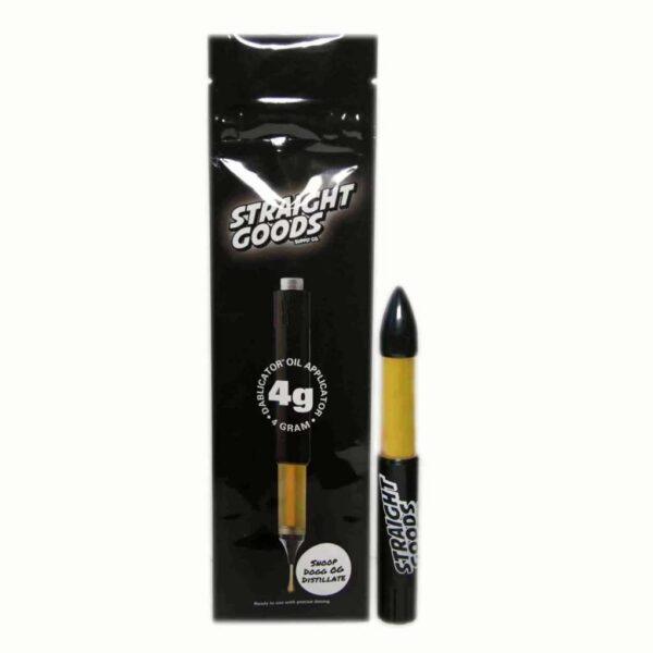 Straight Goods 4G Dablicator Snoop Dogg OG distillate oil applicator with packaging