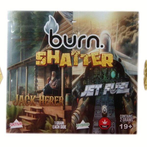 Burn Shatter 2G - Jack Herer (S) x Jet Fuel (H)