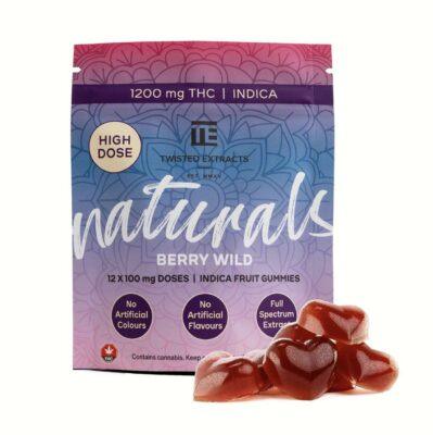 Twisted Extracts Naturals – Berry Wild 1200mg (Indica)