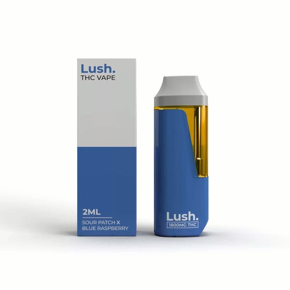 Lush 2G THC Vape - Sour Patch x Blue Raspberry
