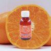 Bottle of Sky High Edibles THC syrup, Orange flavour, 3000mg THC