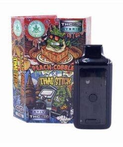 So High Extracts 8G Dual Chamber Vape - Peach Cobbler (S) x Thai Stick (H)