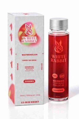 White Rabbit Lemon Tek Mushroom Drink - Watermelon 3000mg