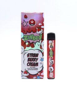 Zonked 1G Live Resin Disposable Pen - Strawberry Cream